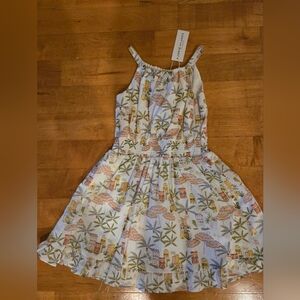 NWT Janie & Jack Girls Size 5 Lined Cotton Dress